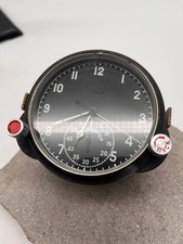 60 ChP USSR MILITARY AIRFORCE AIRCRAFT COCKPIT TIMER CLOCK BORDUHR PILOTEN BOMB