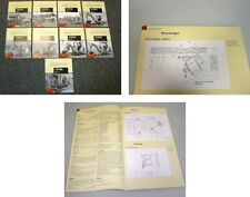 Schaeff Raupe-, Minibagger Radlader 9x technische Daten