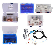 MIG/MAG Verschleißteile SET Stromdüse Gasdüse Düsenstock Elektrode WELDINGER