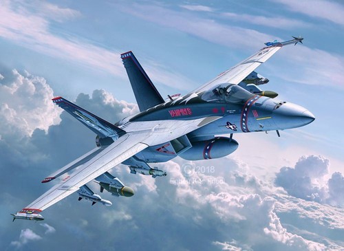 Revell 18e super hornet - f/a-18e,