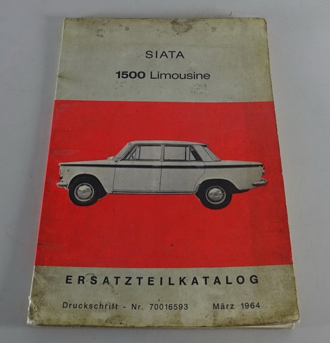 Teilekatalog fiat siata - fiat, /