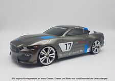 RC CAR KAROSSERIE FORD MUSTANG GT - GRAU - MAßSTAB 1:10 # JLR52