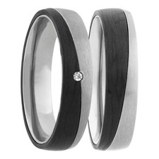 Paar Trauringe Eheringe