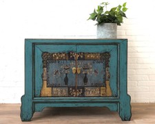 Chinesische Möbel Kommode Sideboard Asia Schrank orientalisch Vintage Shaby-chic