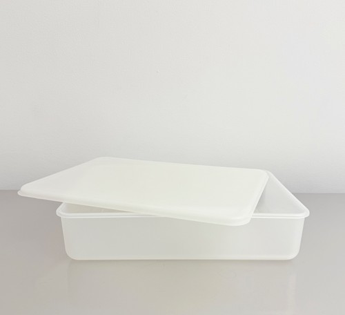 Große eckige kunststoff box - kunststoff,