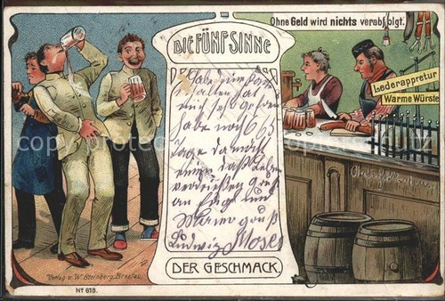 Bier die fünf sinne der - die,