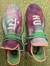 Adidas Pharrell Williams Hu Holi NMD MC Sneaker, Größe 45 1/3, purple green pink