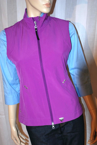 Damen golfweste luhta lila - golfweste,