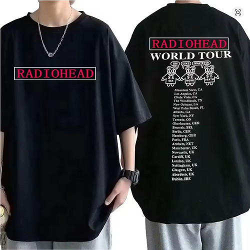 Radiohead world tour - world,