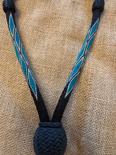 Hand hitched horsehair bosal - hitched,