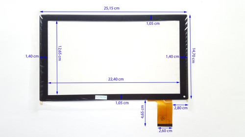 Schwarz touchscreen - schwarz,