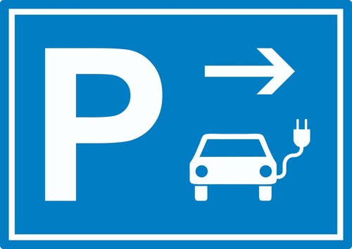 Auto elektrofahrzeug - e-auto,