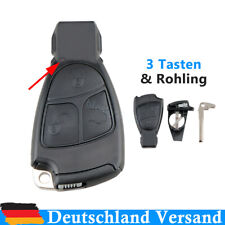 3 Tasten Schlüssel Gehäuse für Mercedes Benz W202 W203 W208 W211 W210 + Rohling