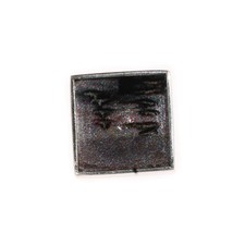 RING DING Top grau silber ca. 15 mm x 15mm