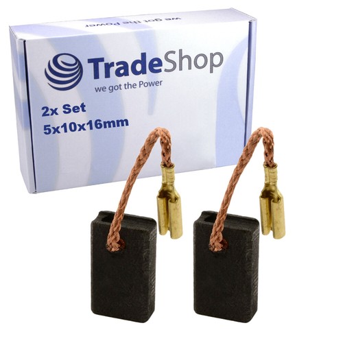 Motorkohlen kohlebürsten - 2x,