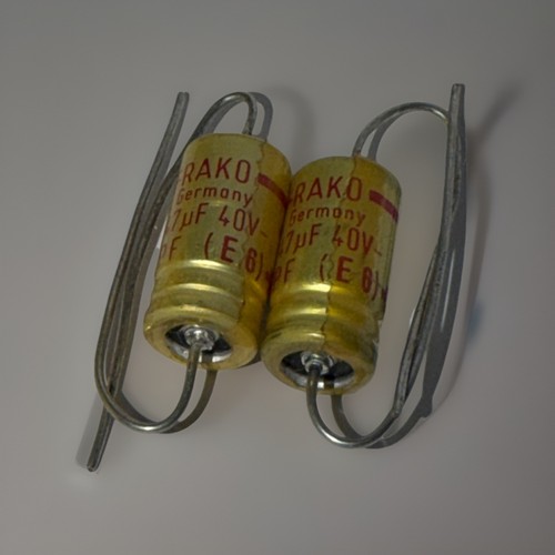 Frako 47µf 40v axial - frako, ke