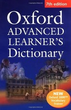 Oxford Advanced Learner's Dictionary - a S Hornby