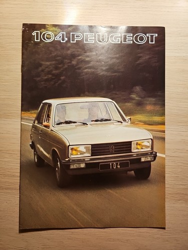 Peugeot 104 1977 prospekt - 104,