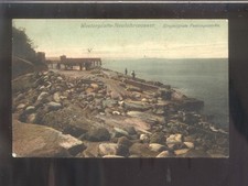 Danzig-Alte Ansichtskarte 1912 Westernplatte/Neufahrwasser-eingestürzte Festung