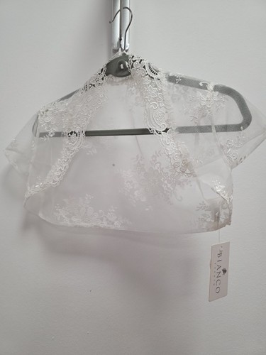 Spitzen bolero kurz creme - bolero,, kurz,