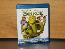 Shrek 3D: The Complete Collection - Teil 1 - 4 (4 Disc) - Deutscher Ton