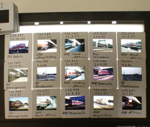 Slides locomotives - 25, of