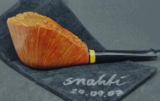 SNAHTI, Freehand von Hans Wormit,  Flame Grain, oFi, NOS, German Pipe, Pfeife