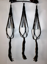 3 x Makramee Blumenampel