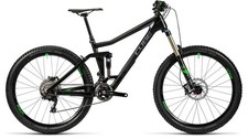CUBE Stereo 160 Federweg vorne C:62 Race 27.5" carbon green Fully