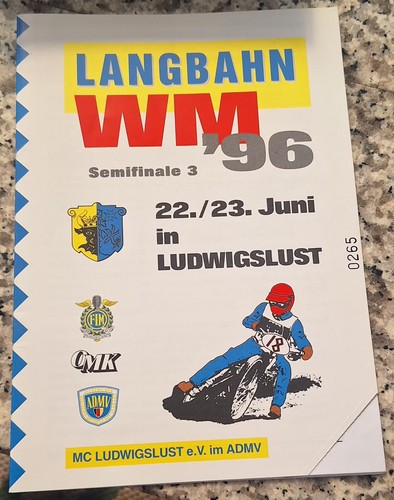 Speedway programm ticket - speedway,
