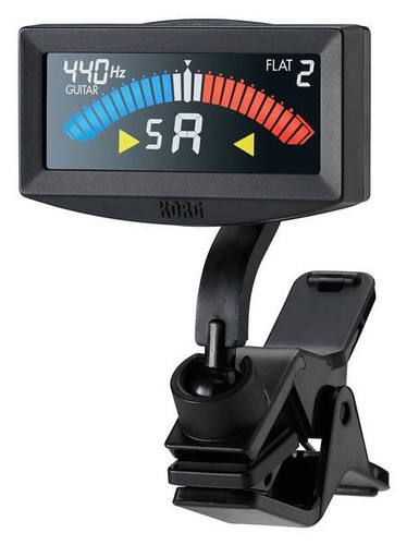 Korg clip on tuner - korg, aw-4g-bk