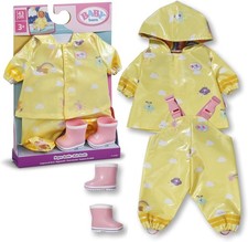 Regen Outfit für 43cm Puppen