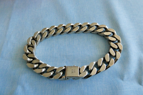 A071 835 silber panzerarmband - silber,