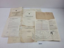 Konvolut Dokumente Urkunden Patente Deutsches Reich im Umschlag antik #25B214