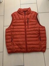 Leichte Herrenweste, Gr. XL, v. Hawke & Co. Sport, AW: 60 cm, Orange - Neu