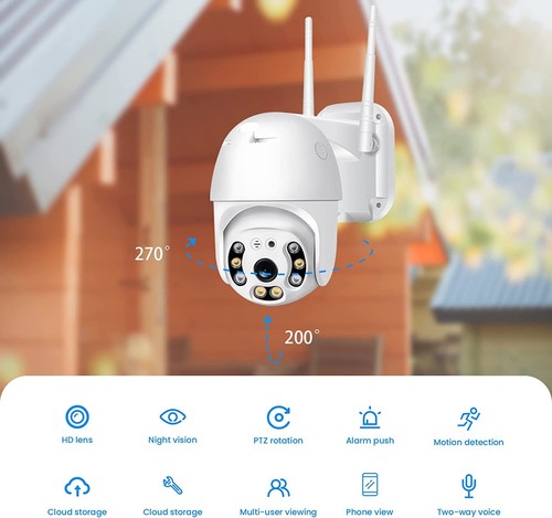 360 ptz wlan - 360°,