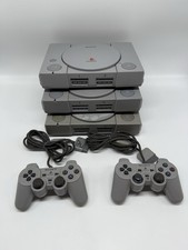 3x Sony Playstation 1 Grau - PS1 - mit 2 Controller - SCPH-5502 - defekt