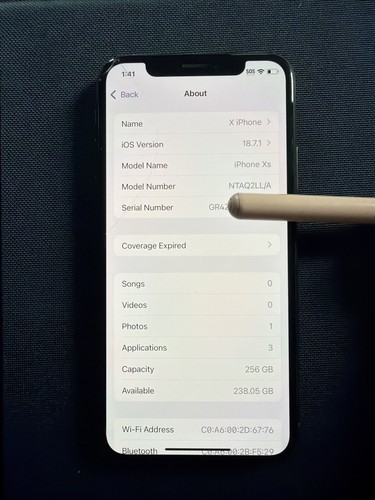 Apple iphone max 256gb rose - iphone, xs