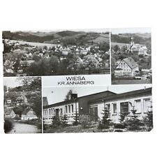 Ansichtskarte AK Wiesa Kreis Annaberg Mehrbild Gl. 1988