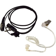 2-Pin Akustikschlauch Ohrhörer Freisprech Headset PTT Mikrofon Für ICOM IC Serie
