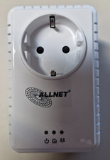 Allnet ALL168555 500Mbit Powerline Passthrough Adapter Powerlan 500 Mbps dlan