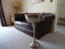 Bodenstehend Champagner Eiskübel Bad Silber Weinkühler Bar Getränkeständer