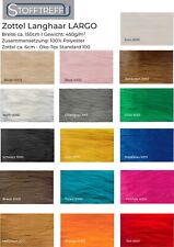 Zottelstoff Langhaar LARGO-Meterware-50 cm Schritte-Kostümstoff, Fellimitat 6cm