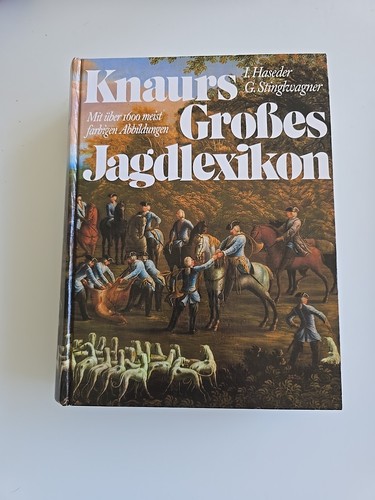 Knaurs großes jagdlexikon - jagdlexikon, von
