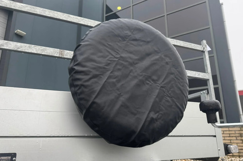 Schwarze reserveradabdeckung - schwarze,