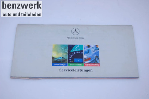 Mercedes bordbuch serviceheft - mercedes,