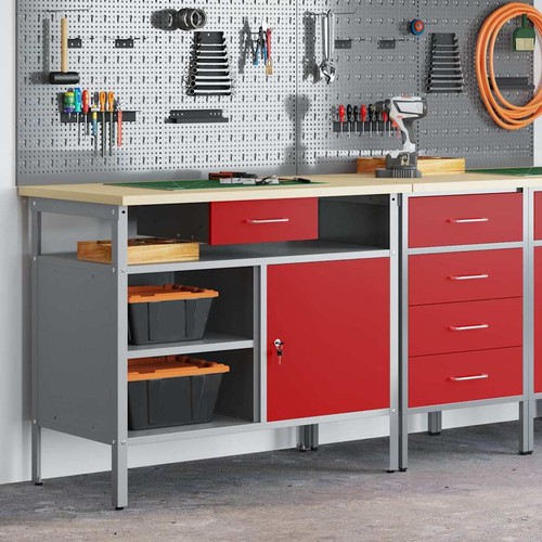 Werkbank mit schubladen - schubladen,