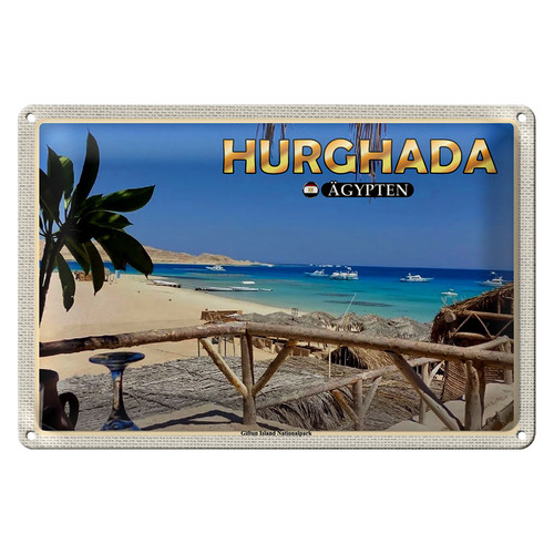 Blechschild reise 40x30cm - blechschild,