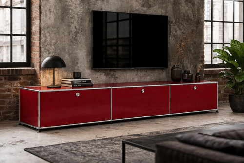 Usm haller lowboard rot 3 - usm,