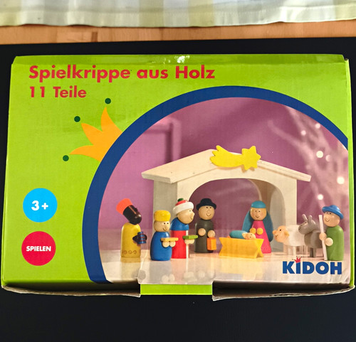Kidoh spielkrippe holz - spielkrippe,